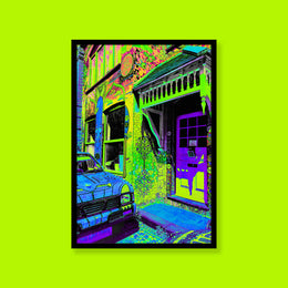 Framed poster #201