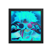 Framed poster