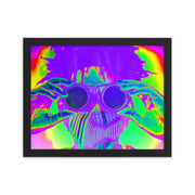 Framed poster