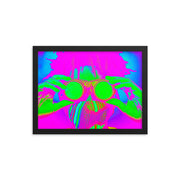Framed poster