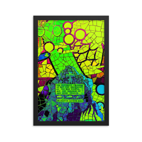Framed poster #208