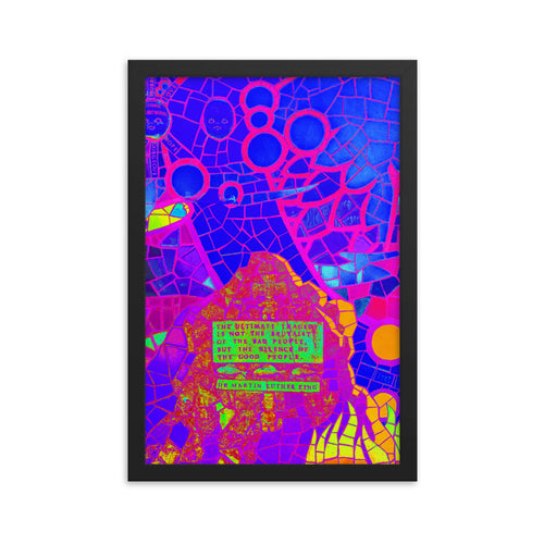 Framed poster #210