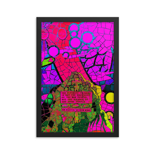 Framed poster #209