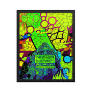 Framed poster #208