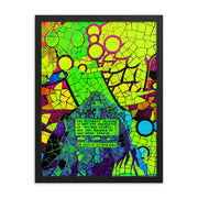 Framed poster #208