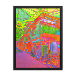 Framed poster #341