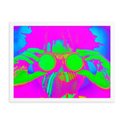 Framed poster
